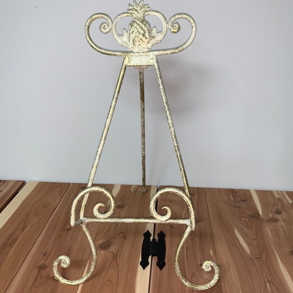 Pineapple Distressed Table Easle​​